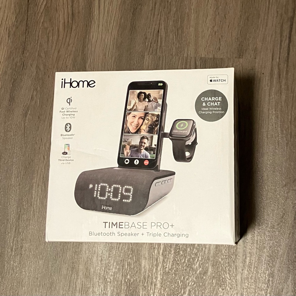 iHome Timebase Pro+ NIB
